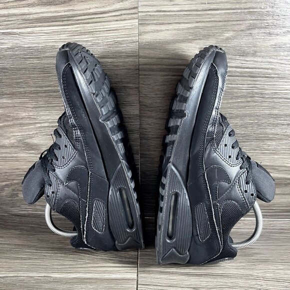 Nike Men's Black Air Max 90 Sneakers Shoe Size 12 - Picture 9 of 10